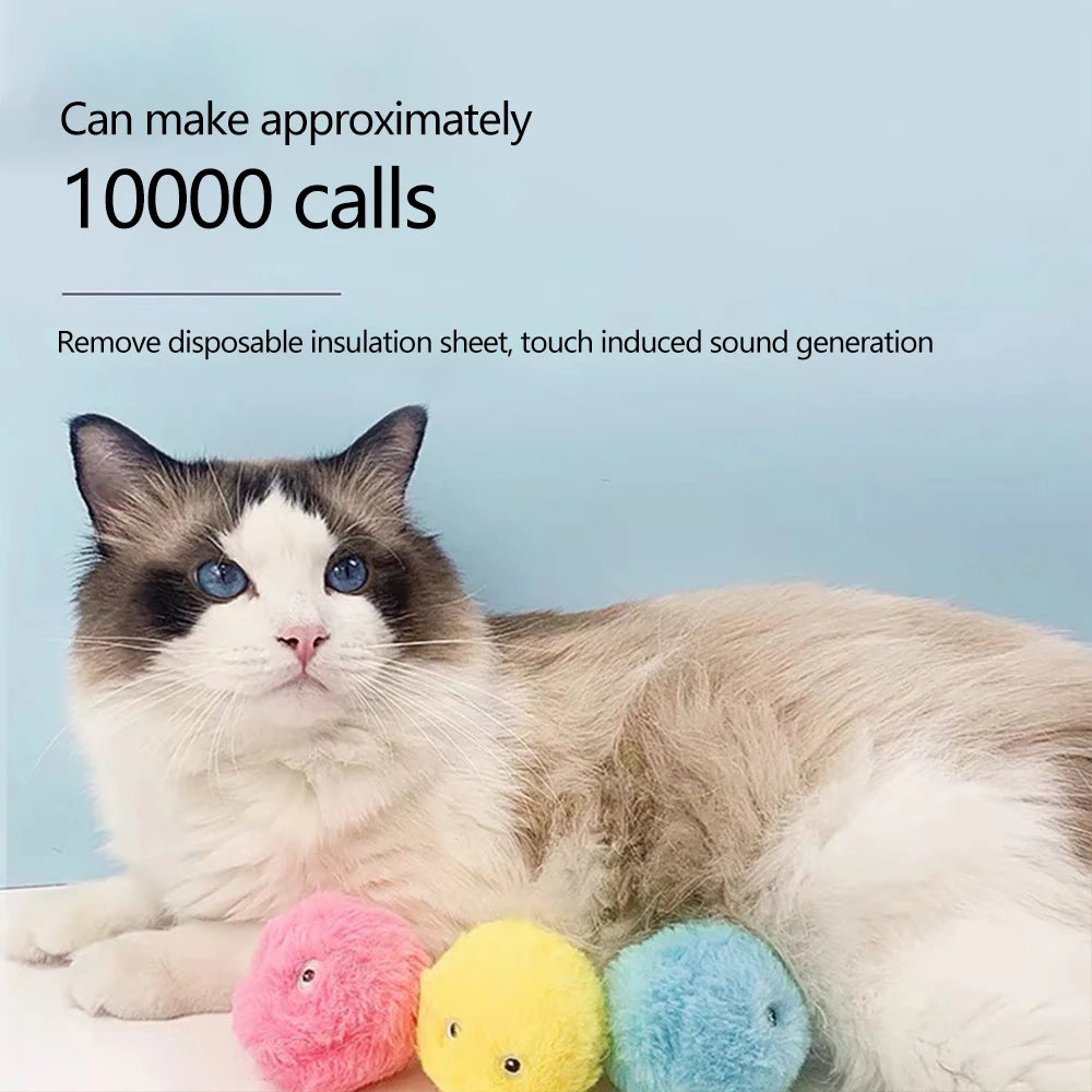 Sound-Activated Play Ball for Cats.